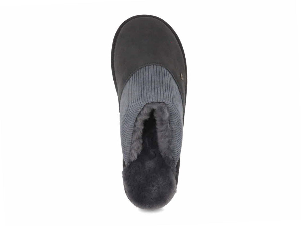 1 WARMBAT-Men-Sheepskin-Slippers-Perth-dk-grey #farbe_Grey