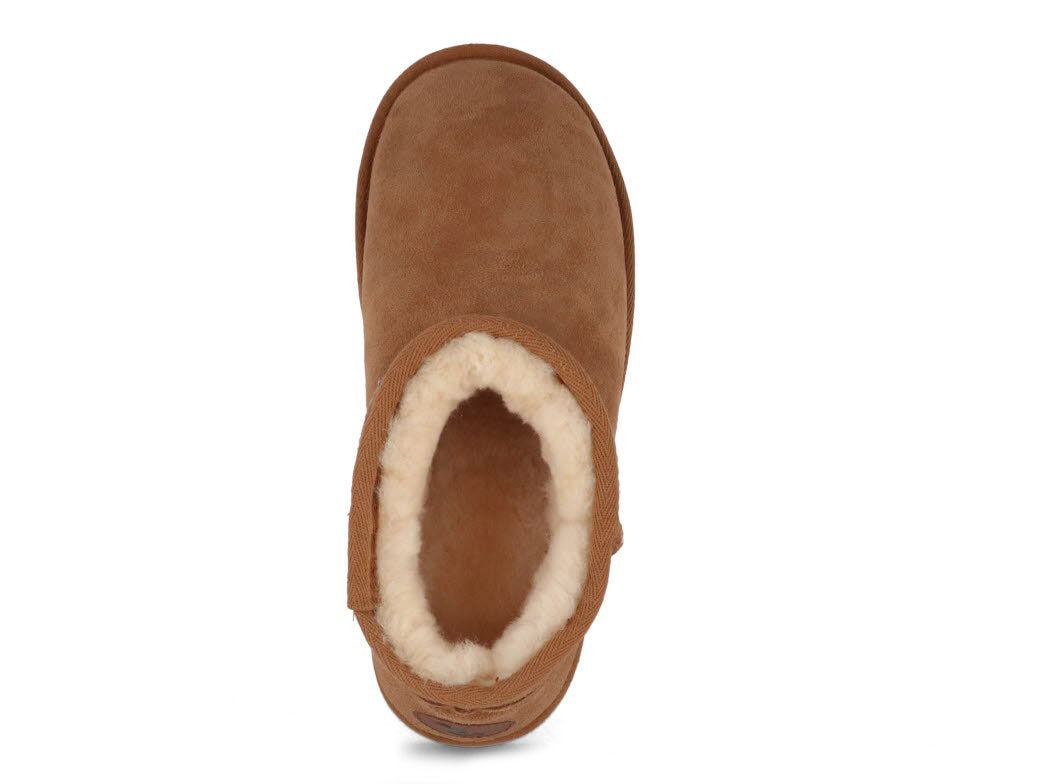 1 THIES-Womens-Sheepskin-Slipper-Boots--Mega-Shorty-Chestnut #farbe_Brown