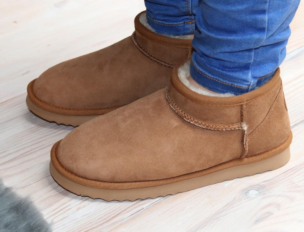 1 THIES-Womens-Sheepskin-Slipper-Boots--Mega-Shorty-Chestnut #farbe_Brown