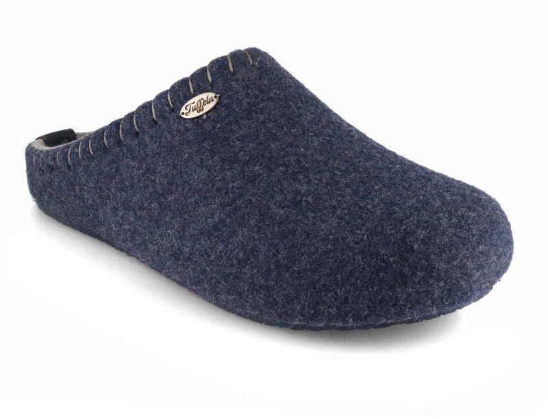 Tuffeln-Felt-Slippers-with-Arch-Support-Auszeit-blue