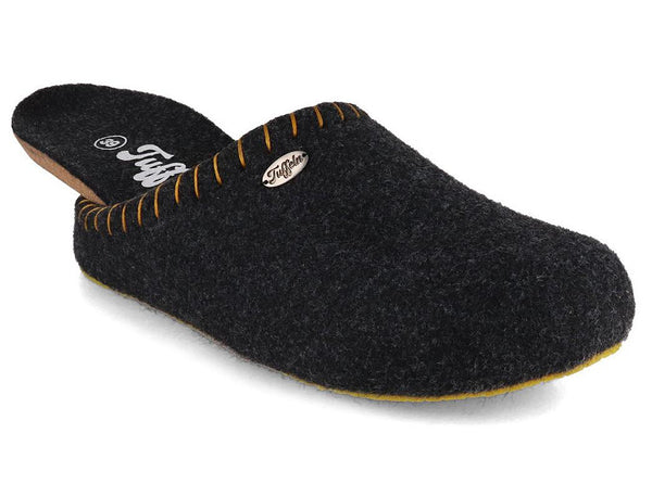 Tuffeln-Felt-Slippers-with-Arch-Support-Auszeit-dark-grey #farbe_Gray