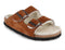 Tuffeln-Arch-Support-Lambskin-Sandals-Comfortfe-cognac #farbe_Brown