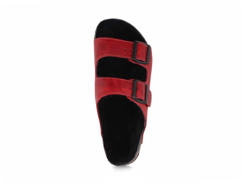 1 Tuffeln-Lambskin-Sandals-Comfortfe-red