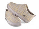 1 Tuffeln-retro-Women-Slippers-with-a-Cork-Footbed-Urig-beige-checkered
