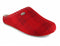 Tuffeln-Women-Felt-Slippers-with-Arch-Support-Auszeit-red-checkered