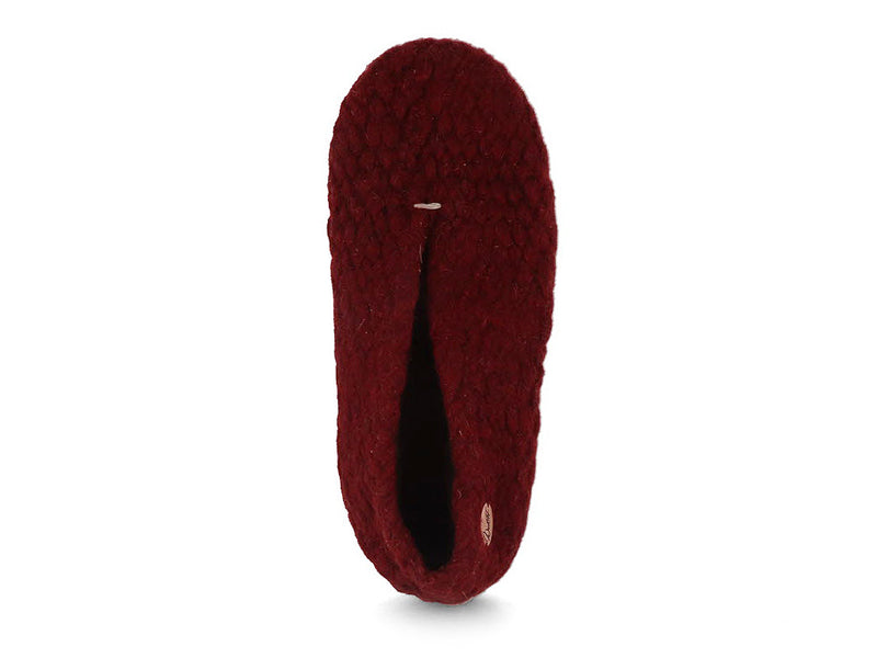 1 WoolFit-Women-Slippers-Woolies-bordeaux