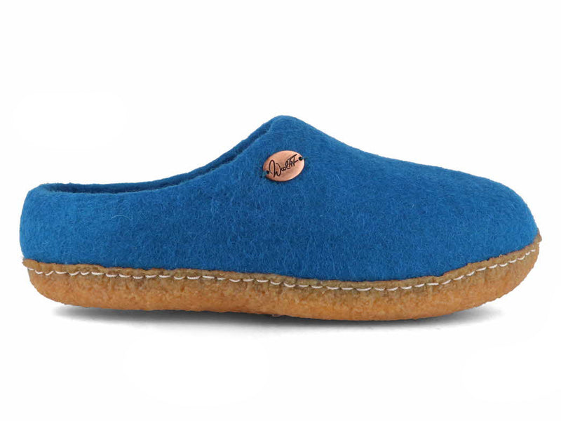 1 WoolFit-Felt-Slippers-Footprint-with-Rubber-Sole-royal-blue
