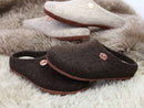 1 WoolFit-handmade-Felt-Slippers--Classic-brown