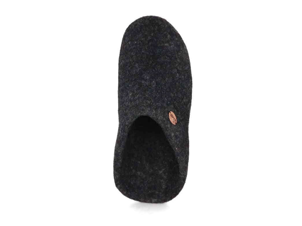 Woolfit Ecofriendly Guest Slippers Tibet Gray, footwear, tread and outsole