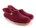 WoolFit-handfelted-Slippers-with-Arch-Support-Insoles--Vario-port #farbe_Red