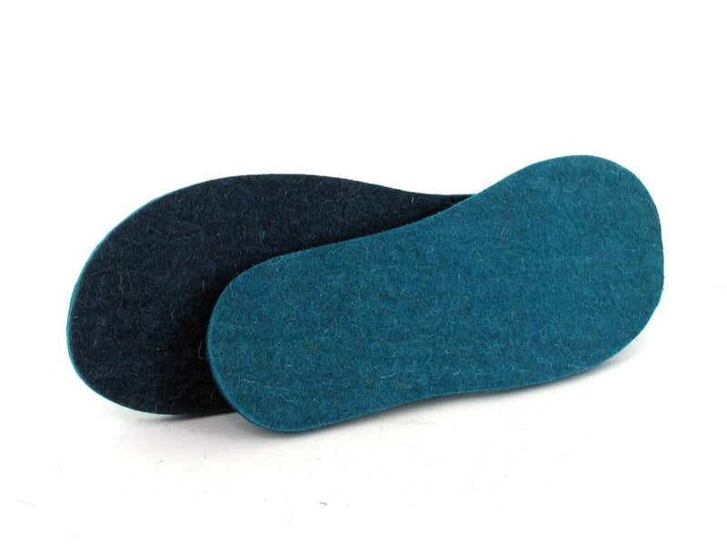 WoolFit-Felt-Insoles-for-Slippers--Extra-thick-2colored-100-Wool-blueteal