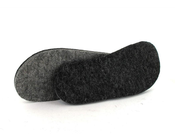 WoolFit-Felt-Insoles-for-Slippers--Extra-thick-2colored-100-Wool-graphitelight-grey #farbe_Grey