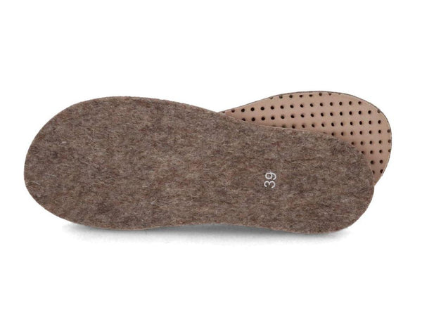 WoolFit-Felt-EVA-Insoles-Vitus-1cm-thick-natural #farbe_Brown