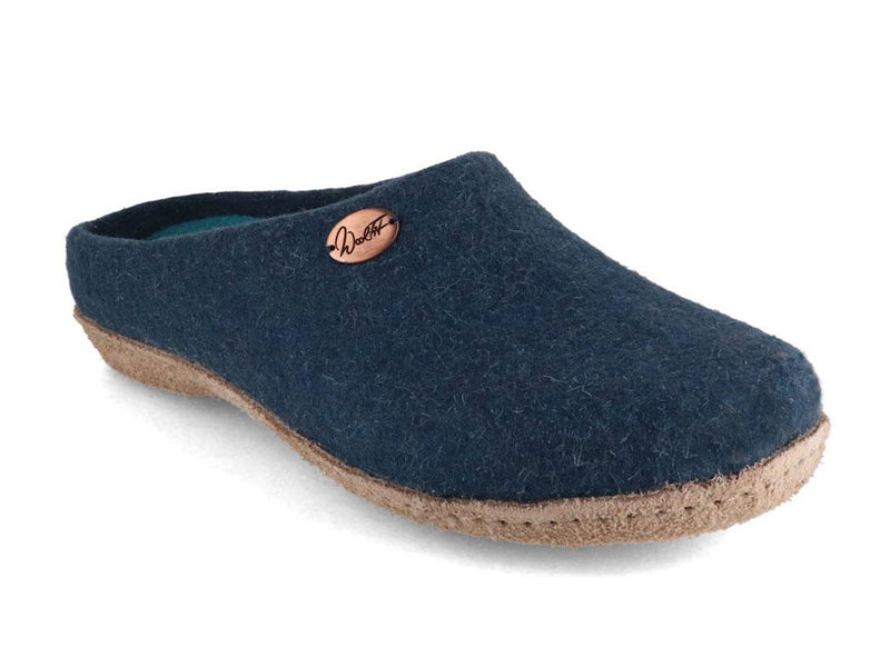WoolFit-handmade-Felt-Slippers--Classic-blue