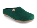 WoolFit-handmade-Felt-Slippers--Classic-dark-green