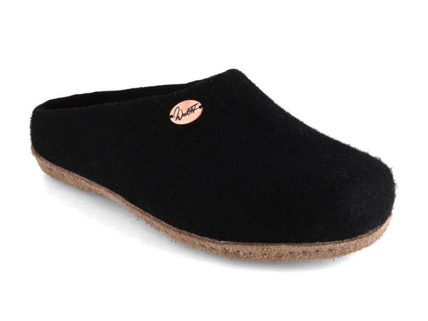 WoolFit-handmade-Felt-Slippers--Classic-black #farbe_Black