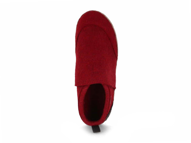 1 WoolFit-ankle-high-Felt-Slippers--Taiga-dark-red