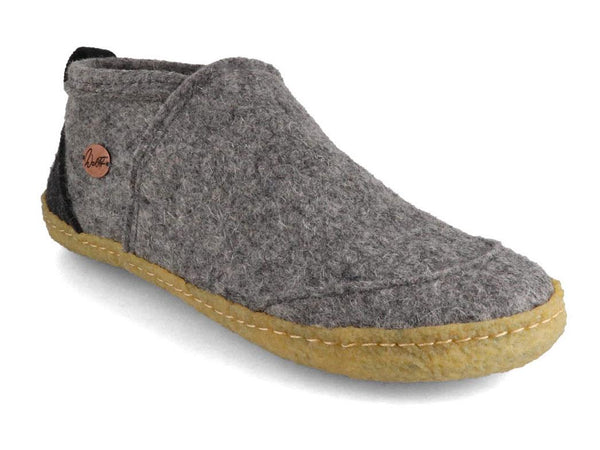 WoolFit-Office-Slippers-Taiga-with-Rubber-Sole-light-gray #farbe_Grey