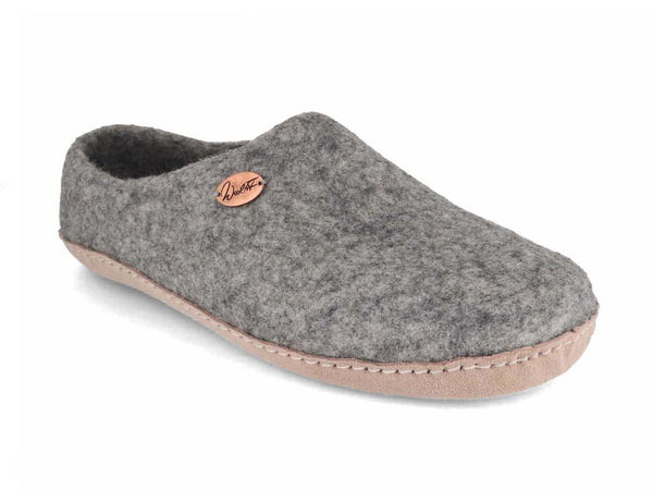 WoolFit-Felt-Slippers--Footprint-stone-gray #farbe_Grey