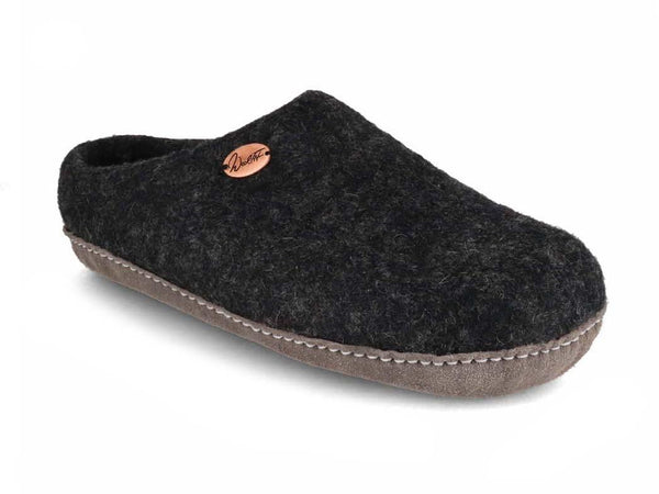 WoolFit-Felt-Slippers--Footprint-charcoal #farbe_Grey