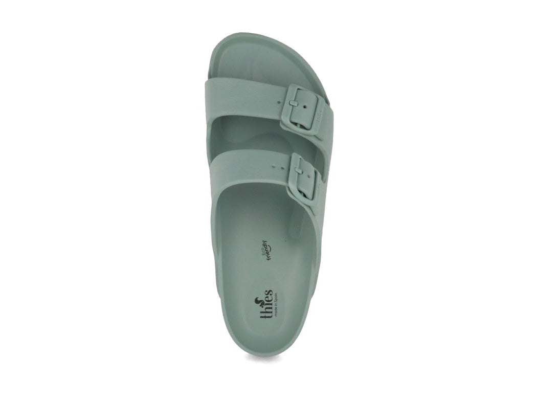 1 Thies-Women-Vegan-Sandals-Ecofoam-aloe #farbe_Green