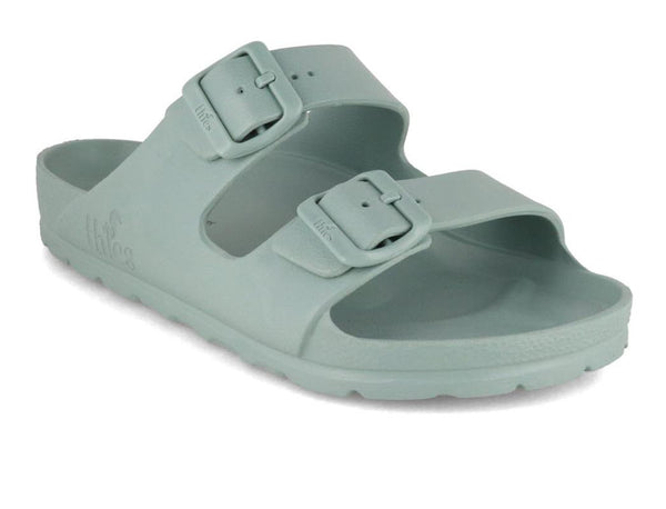 Thies-Women-Vegan-Sandals-Ecofoam-aloe #farbe_Green