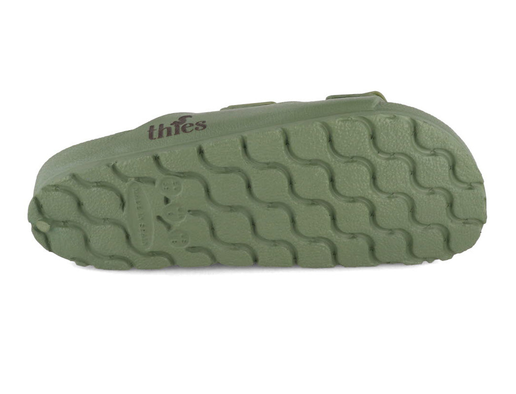 1 Thies-Women-Vegan-Sandals-Ecofoam-khaki #farbe_Green
