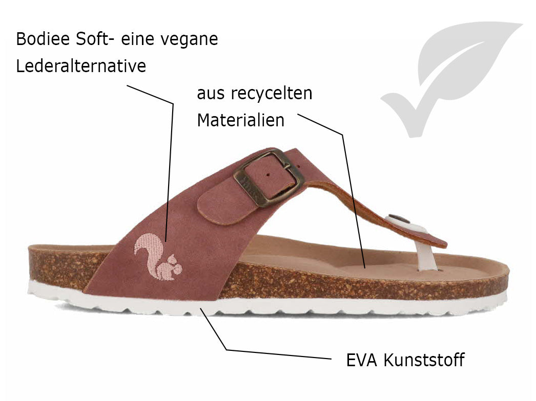 1 Thies-Women-Toe-Separator-Sandals-Bodiee-Soft-dusty-pink #farbe_Pink