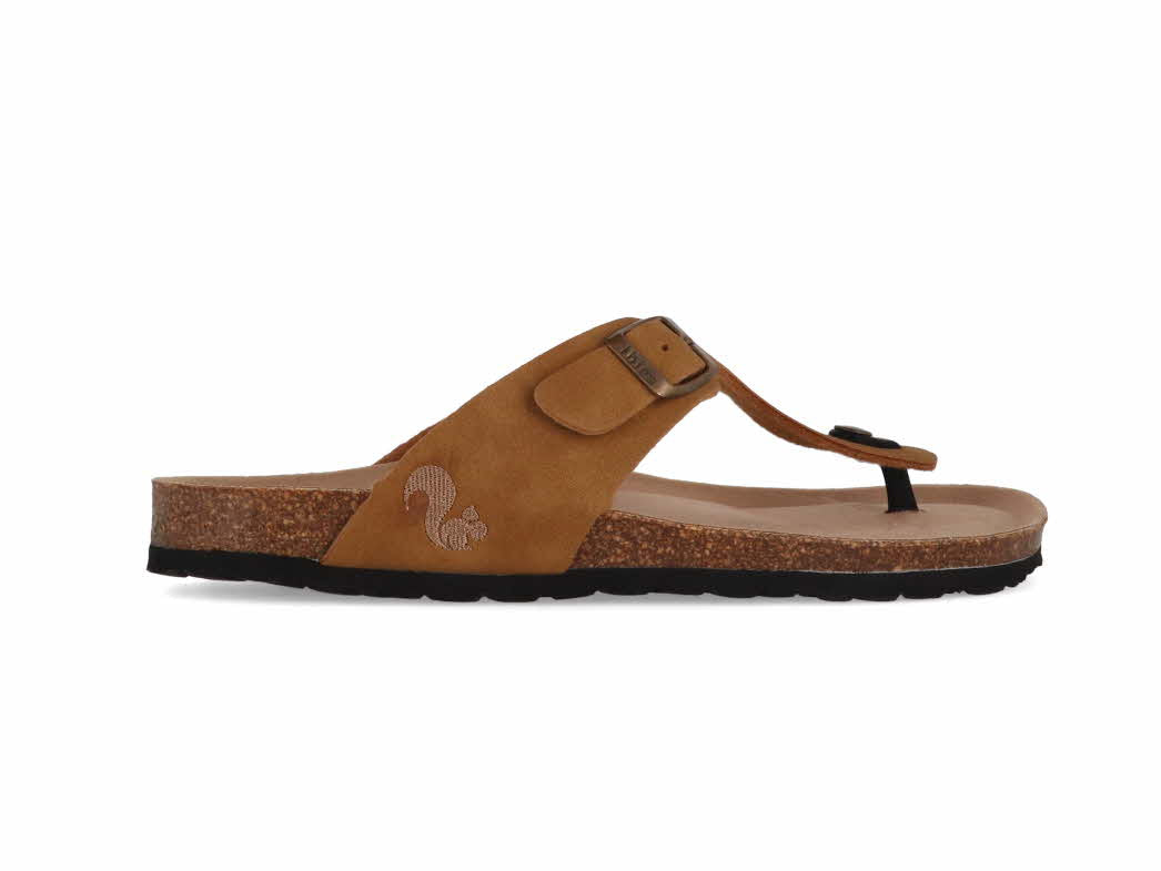 1 Thies-Men-Toe-Separator-Sandals-Bodiee-Soft-cognac #farbe_Brown
